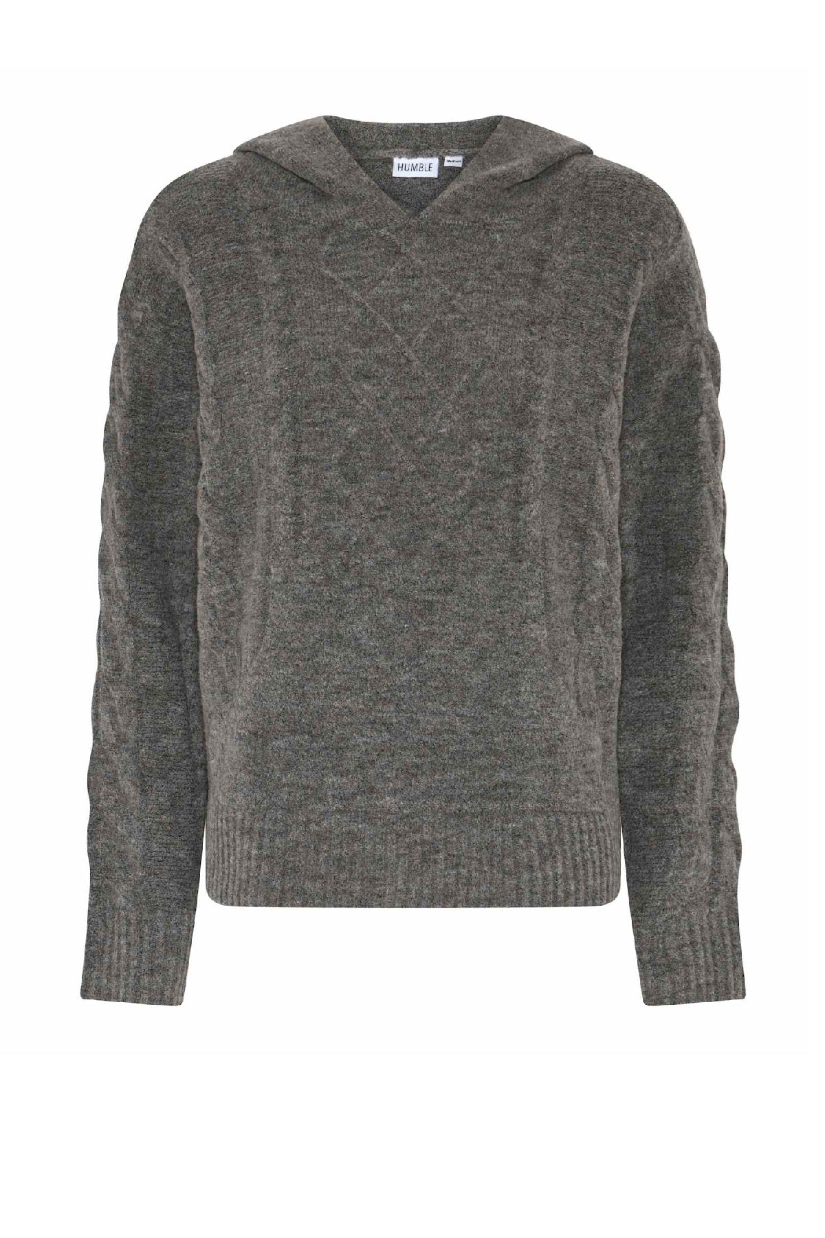 Humble by Sofie MOLLIEHBS HOODIE, Khaki melange