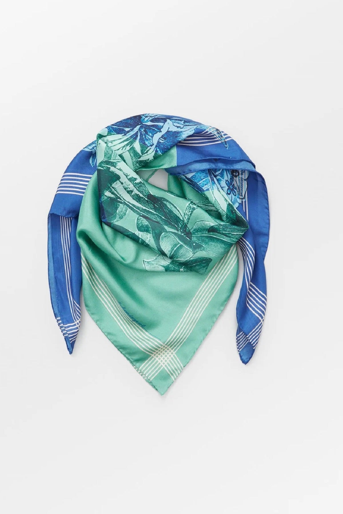 Beck Söndergaard Blooms Sia Scarf, Wasabi Green