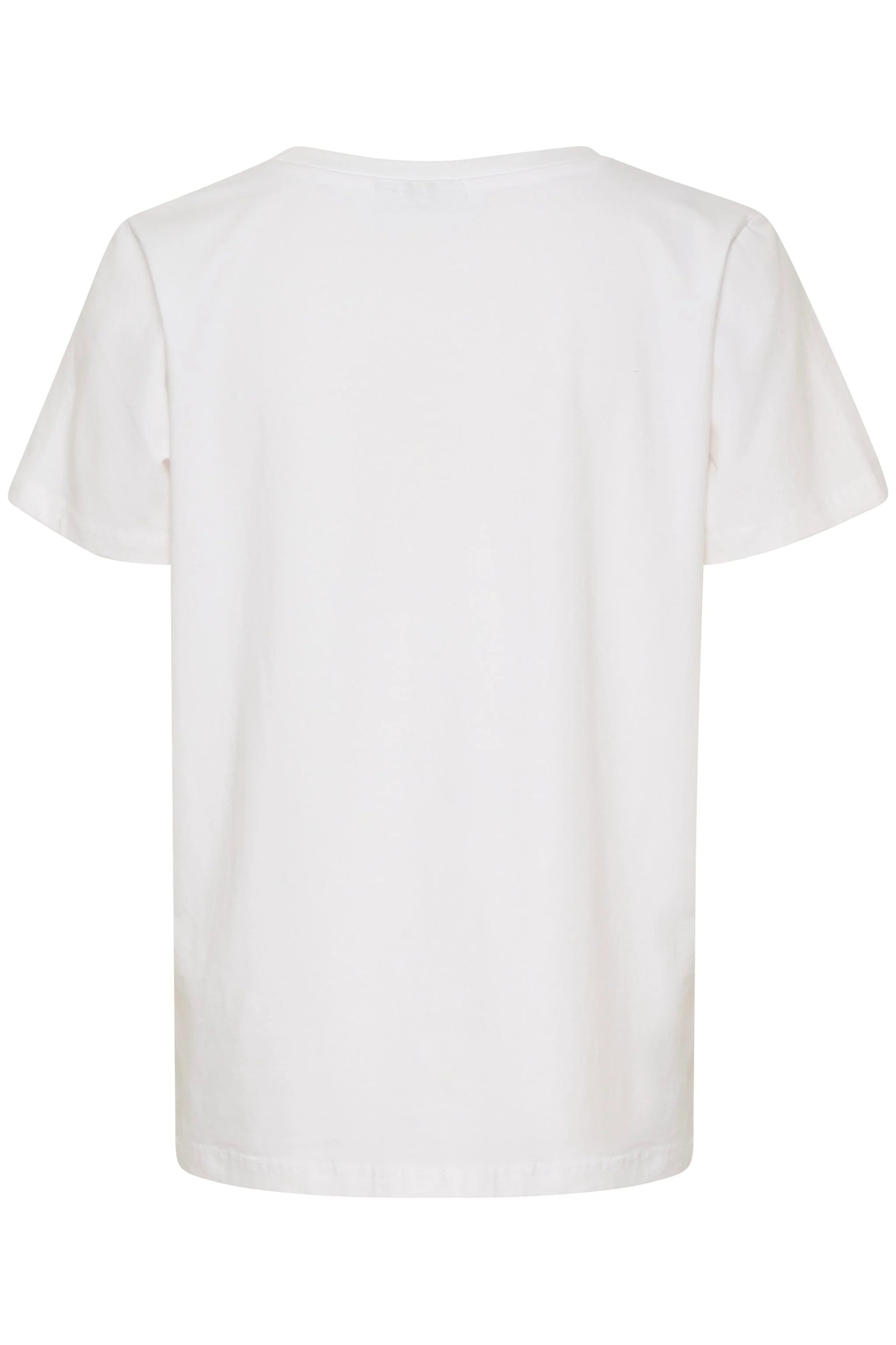 Fransa FRZASHOULDER TEE 1, White