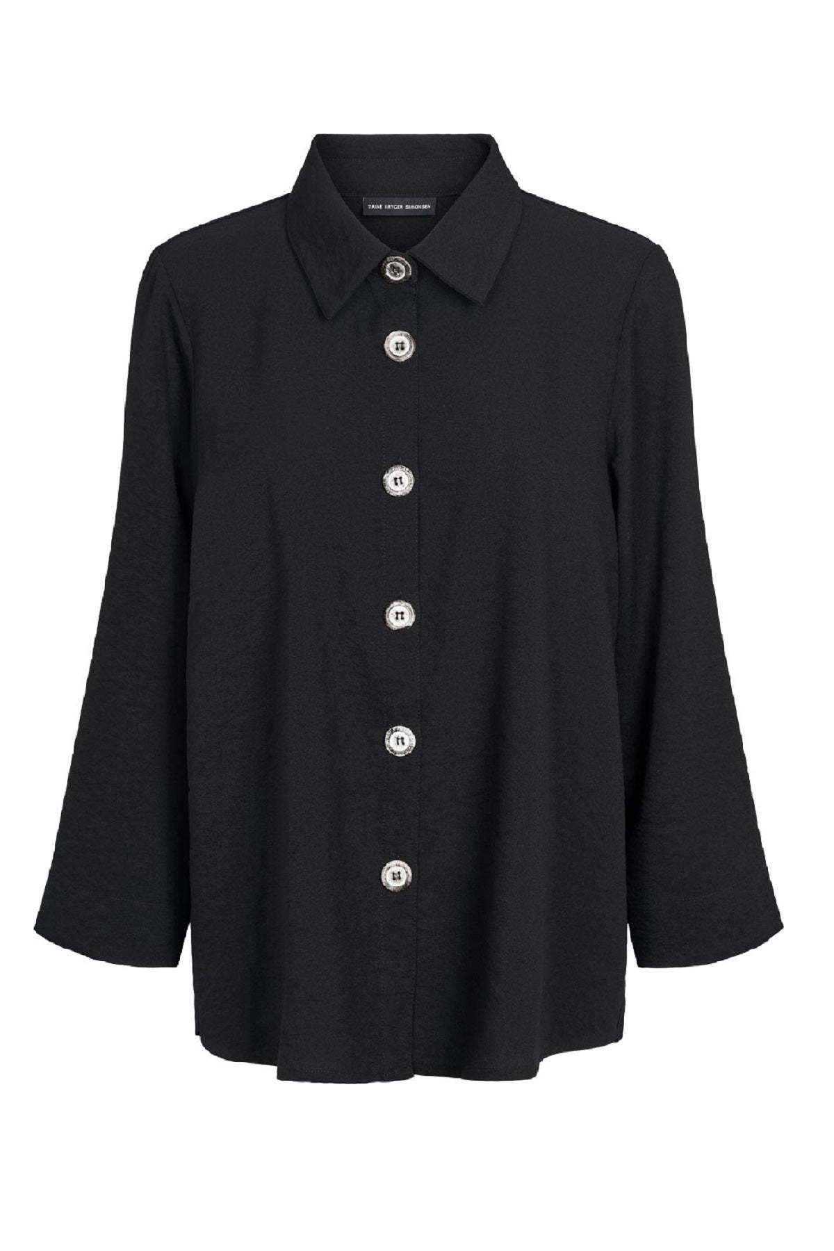 Trine Kryger Simonsen SHIRT JUSTINE (505535), black