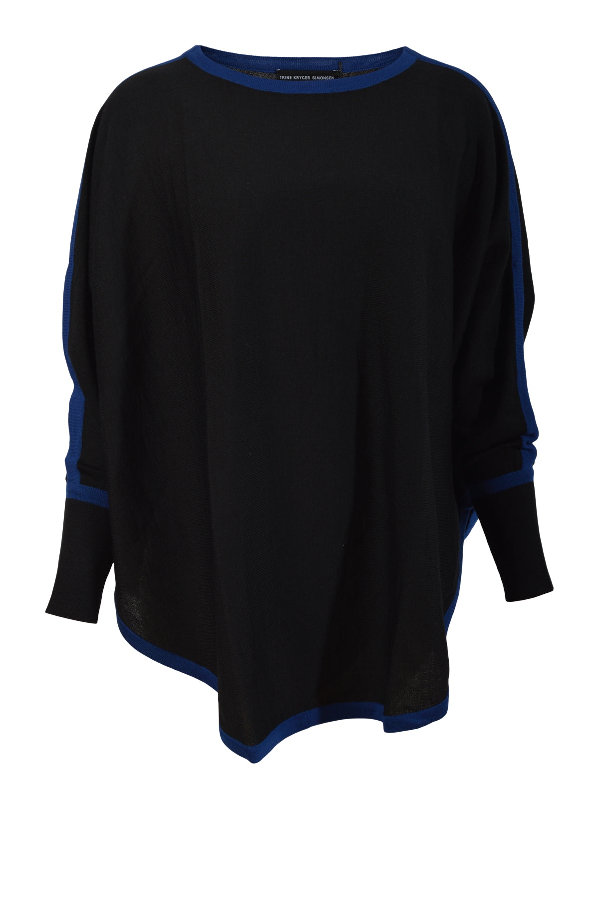 Trine Kryger Simonsen BLOUSE AMALIE, black/royal blue