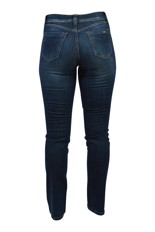 Jonny Q jeans P682AC Catherine X-fit stretch dark destroved