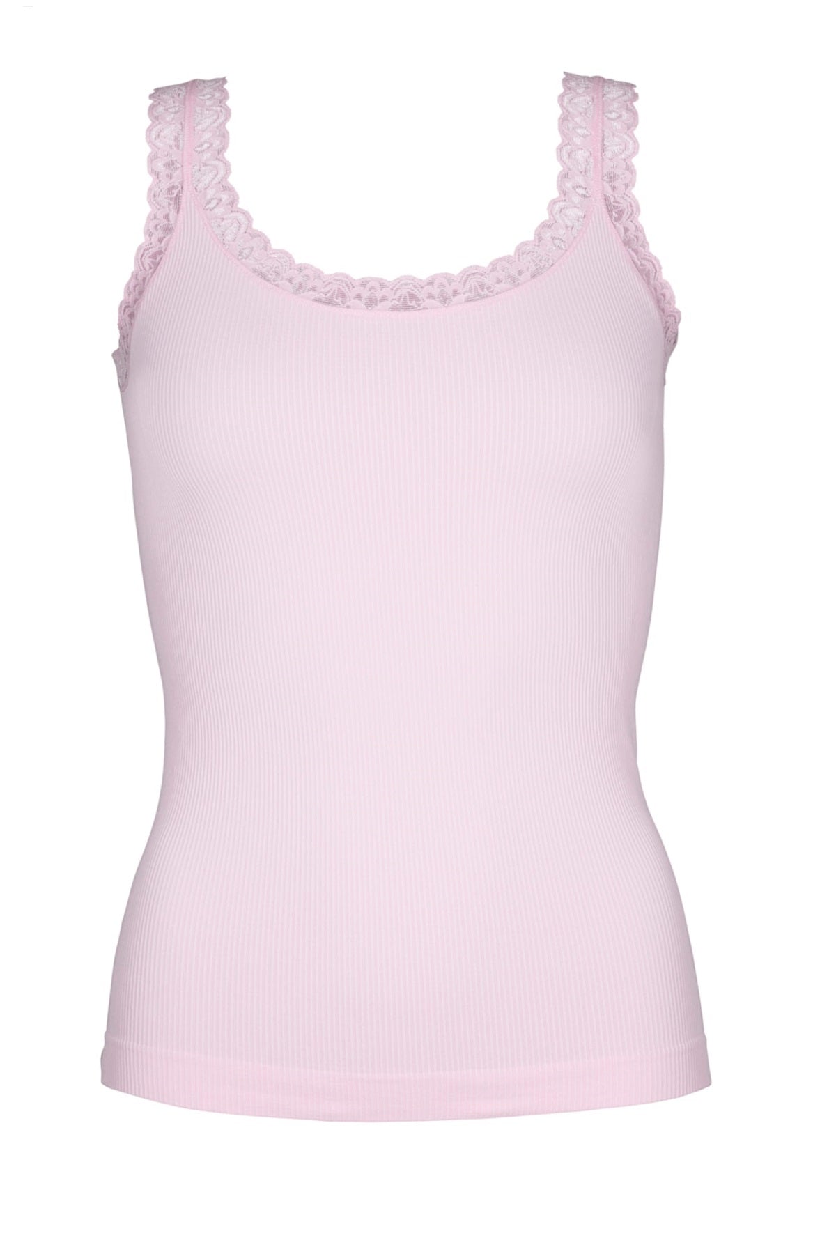 Tim & Simonsen Frida ribtop, Rosa