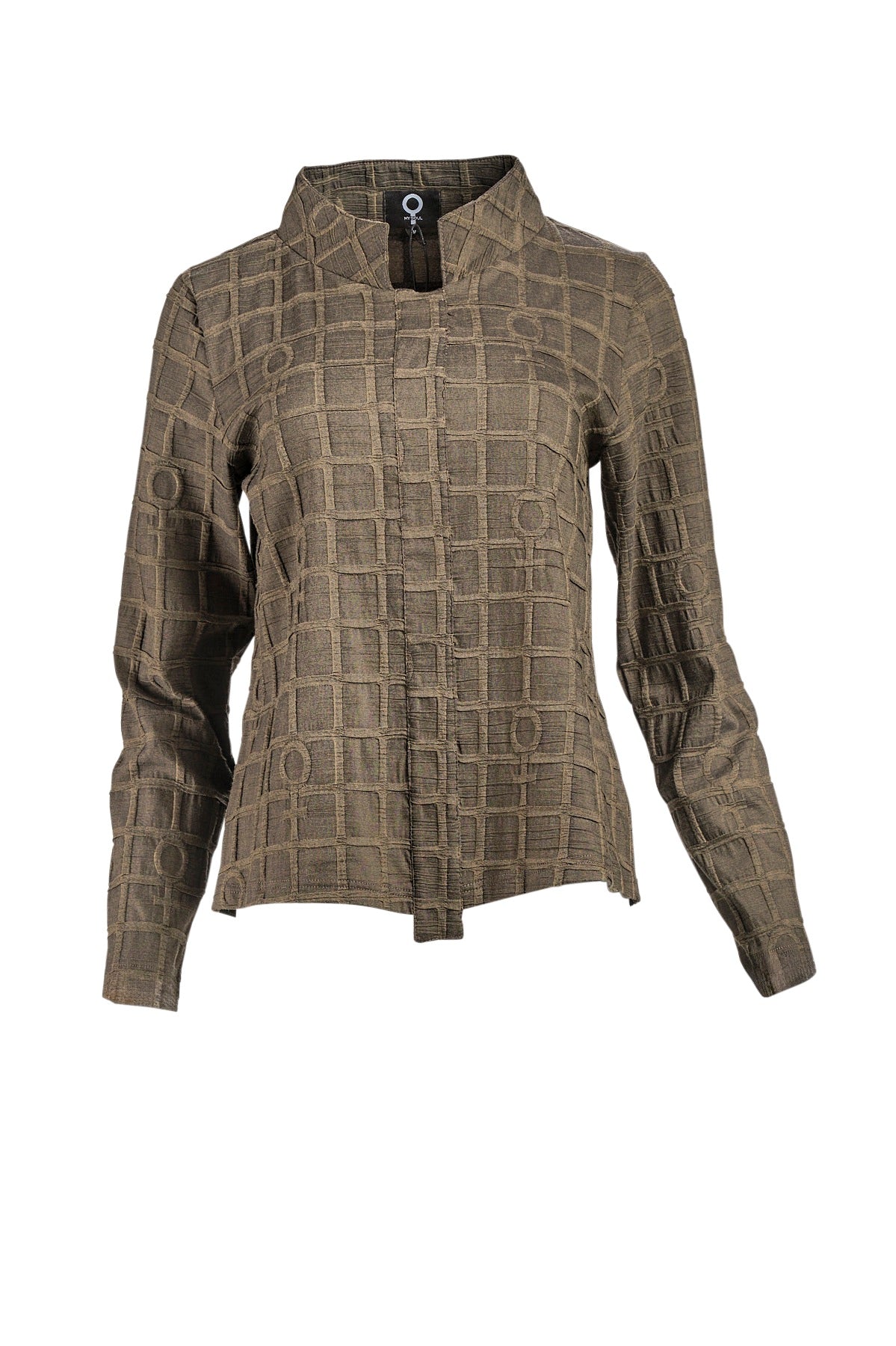 My Soul  Bubble bluse 0147, Army