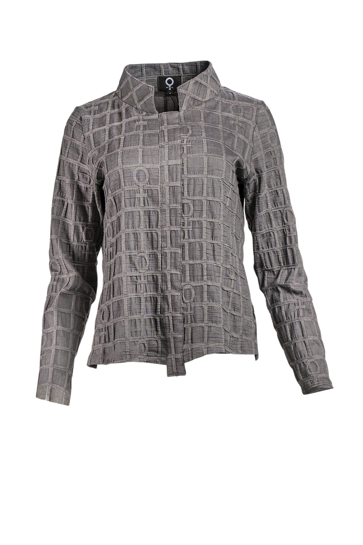 My Soul  Bubble bluse 0147, Grey