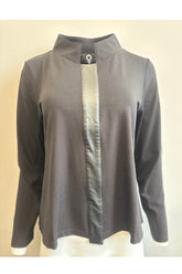 My Soul Cartoon bluse 0149, Plain Black