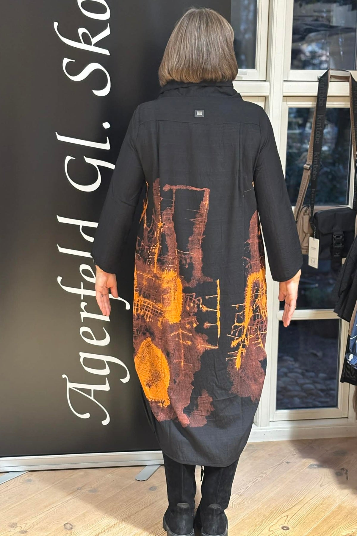 E Avantgarde kjole 14875-9943, Black-Chili