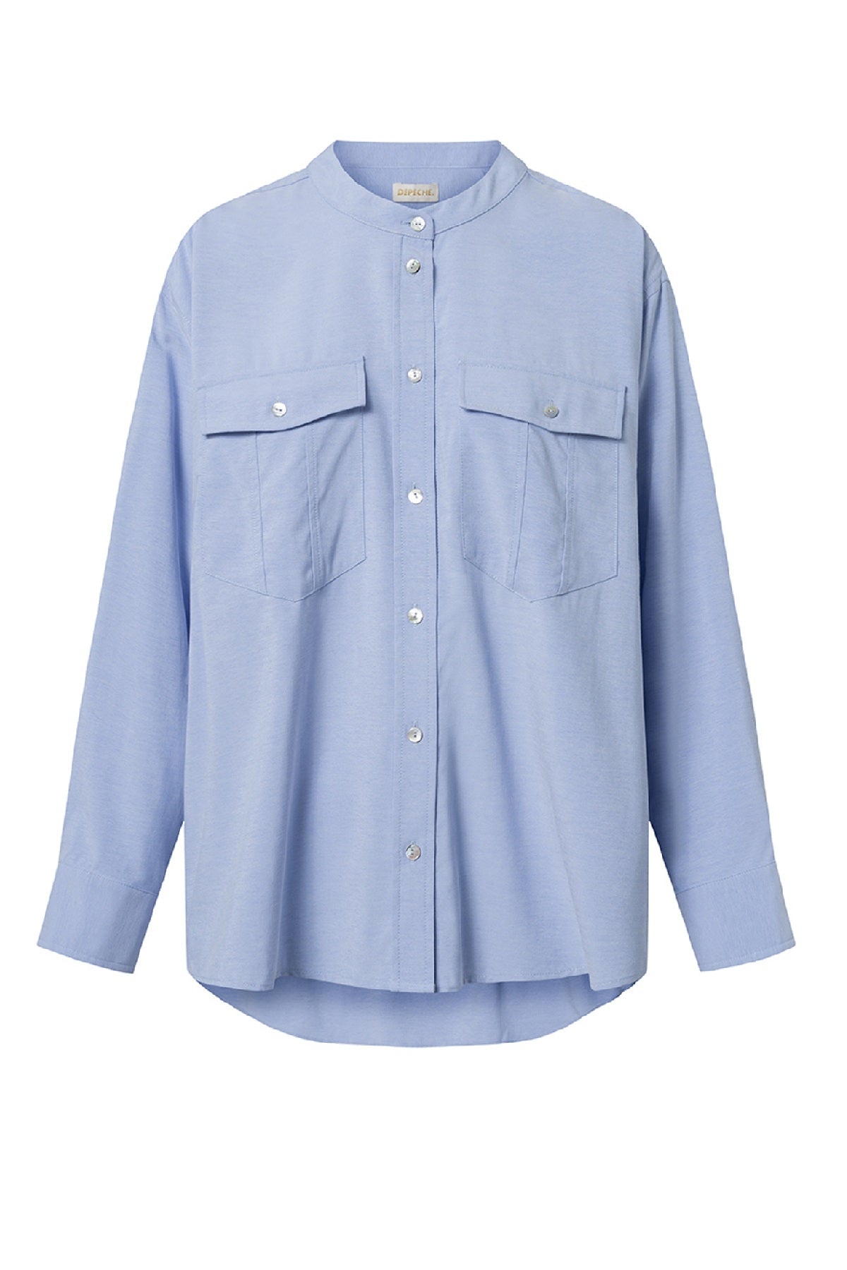 Depeche FayDE LS Shirt, Blue