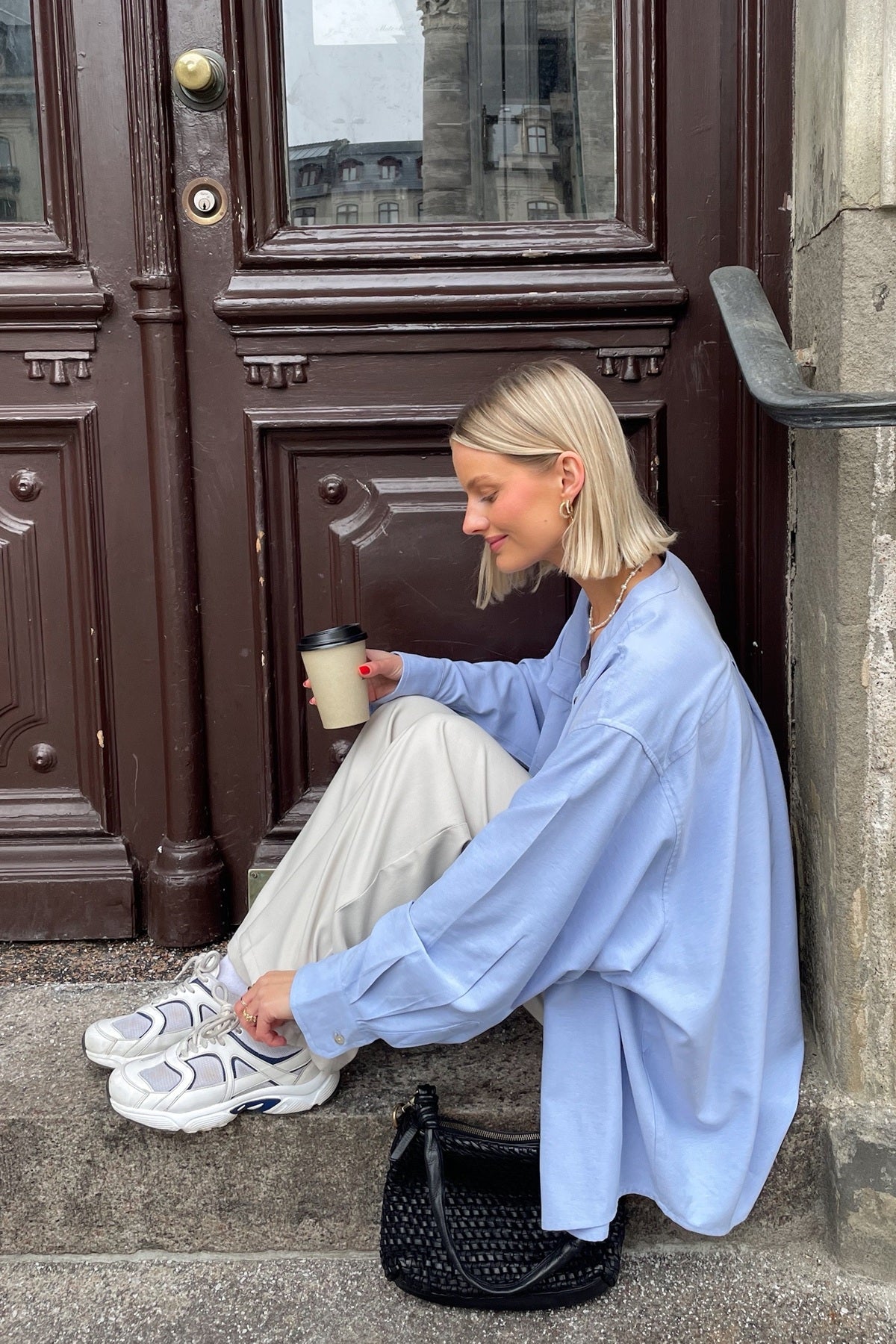 Depeche FayDE LS Shirt, Blue