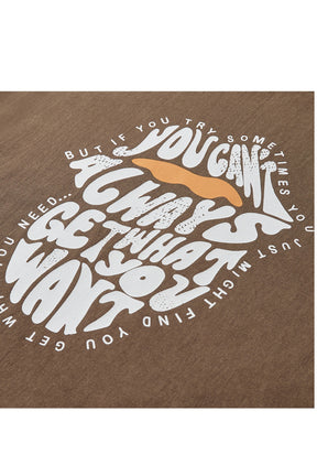 Depeche  LizaDe T-shirt, Khaki Washed