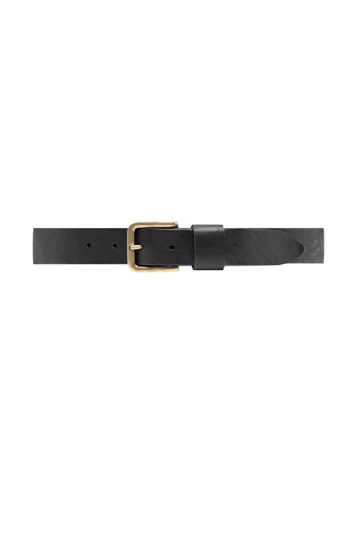 Depeche jeans bælte12824, Black/Brass