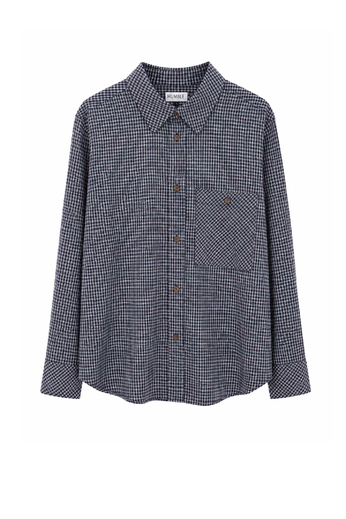 Humble by Sofie POLLYHBS SHIRT, Blue combi