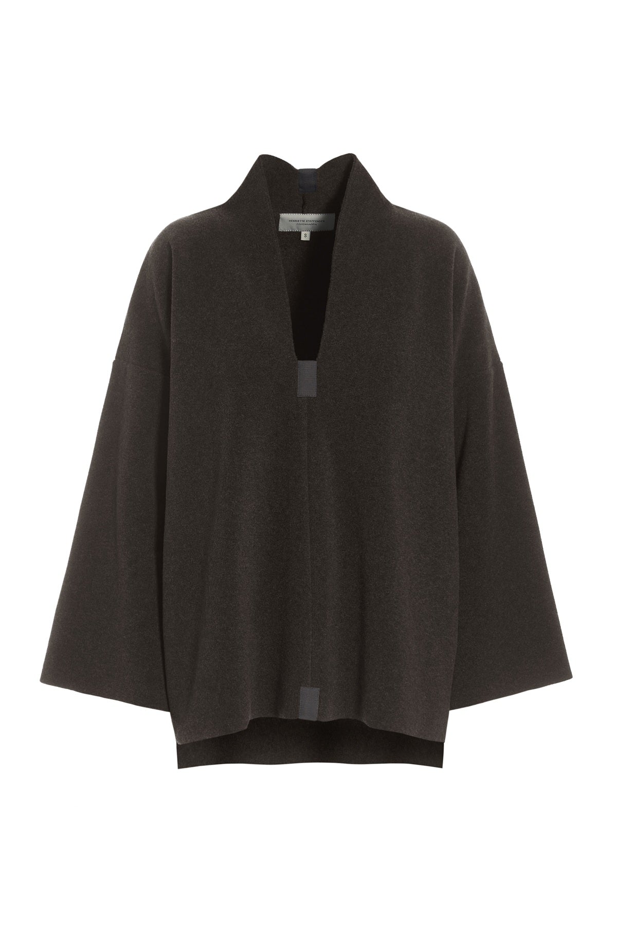 Henriette Steffensen  FLEECE PULLOVER 1370, CHOKOLATE