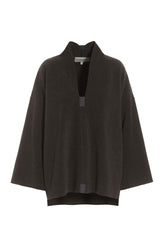 Henriette Steffensen  FLEECE PULLOVER 1370, CHOKOLATE