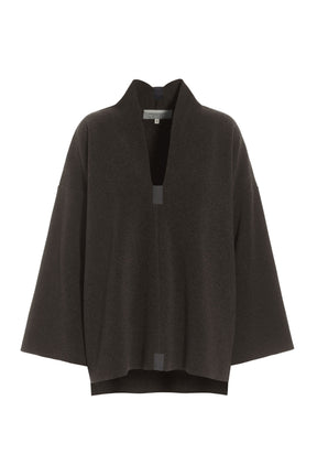 Henriette Steffensen  FLEECE PULLOVER 1370, CHOKOLATE