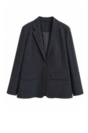 Humble by Sofie PILOUHBS BLAZER, Blue grey combi