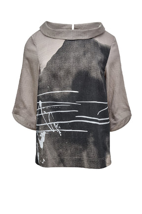 E Avantgarde Blouse 14571-4 Linen