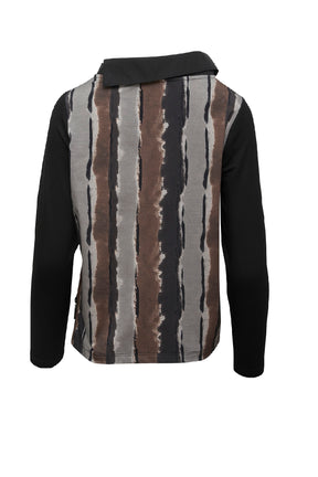 E Avantgarde Blouse 14790-9, Stripe