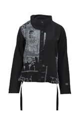 E Avantgarde Jacket 14870-9982, Black-Silver