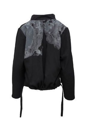 E Avantgarde Jacket 14870-9982, Black-Silver
