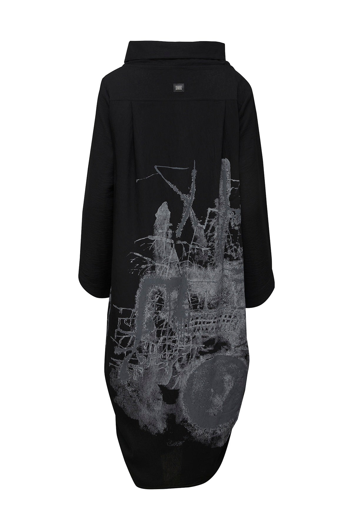 E Avantgarde kjole 14875-9982, Black-Silver