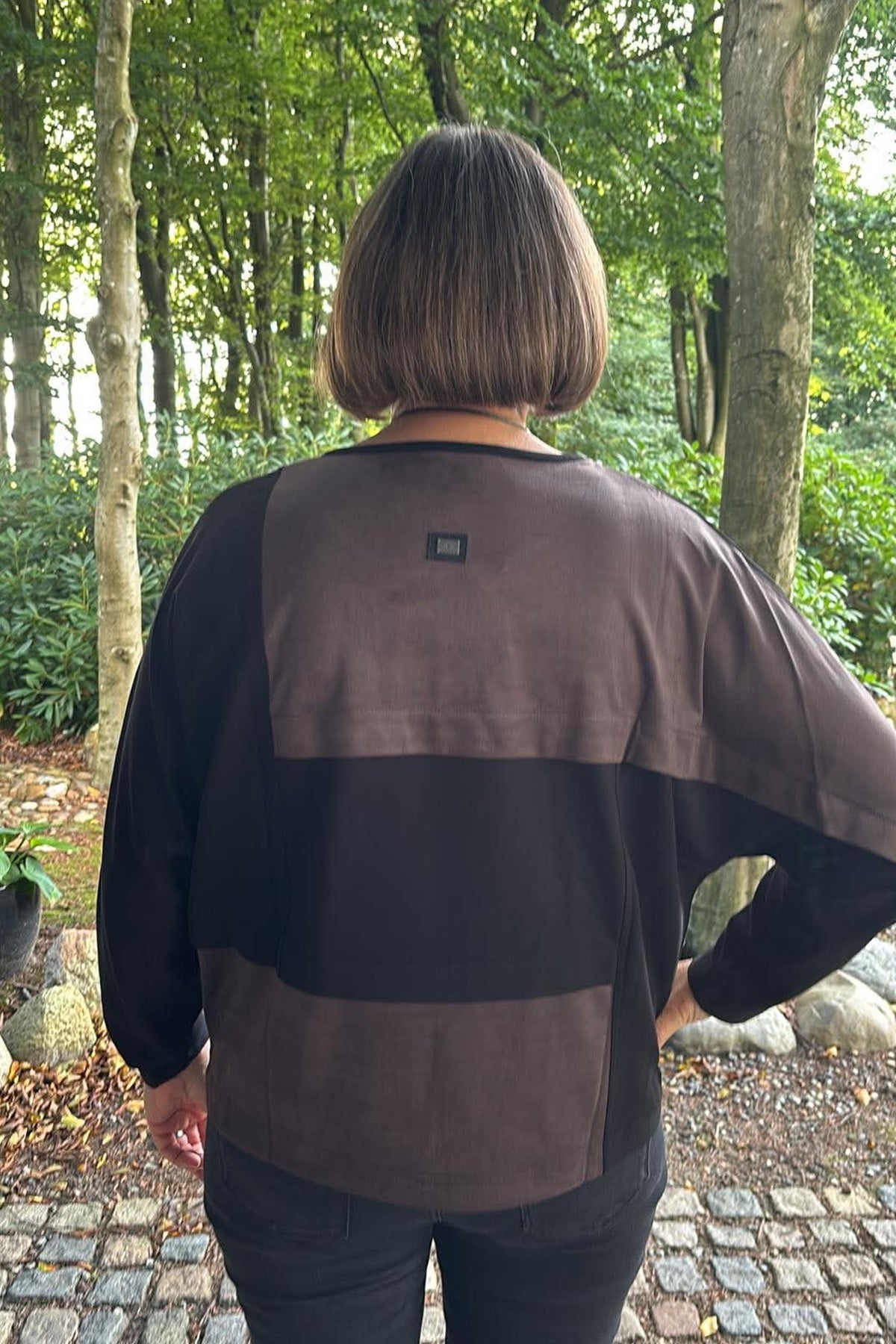 E Avantgarde Blouse 15291-9990, Black-Dust