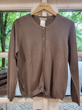 Arovescio strik cardigan 4055, Fango