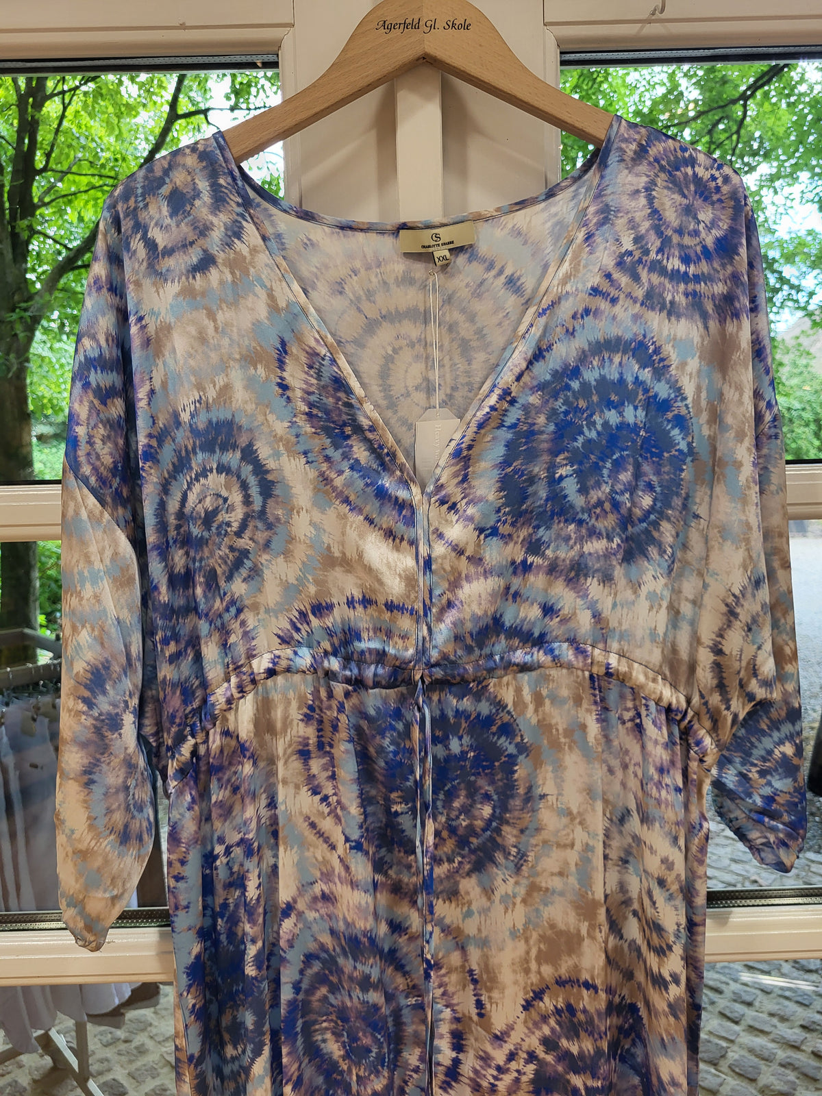 Charlotte Sparre Long String Dress, Spirit Blue
