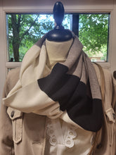 Trine Kryger Simonsen SCARF COCO (659900), taupe/multi