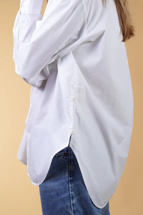 ELSK® POPLIN WOMEN'S SHIRT, WHITE