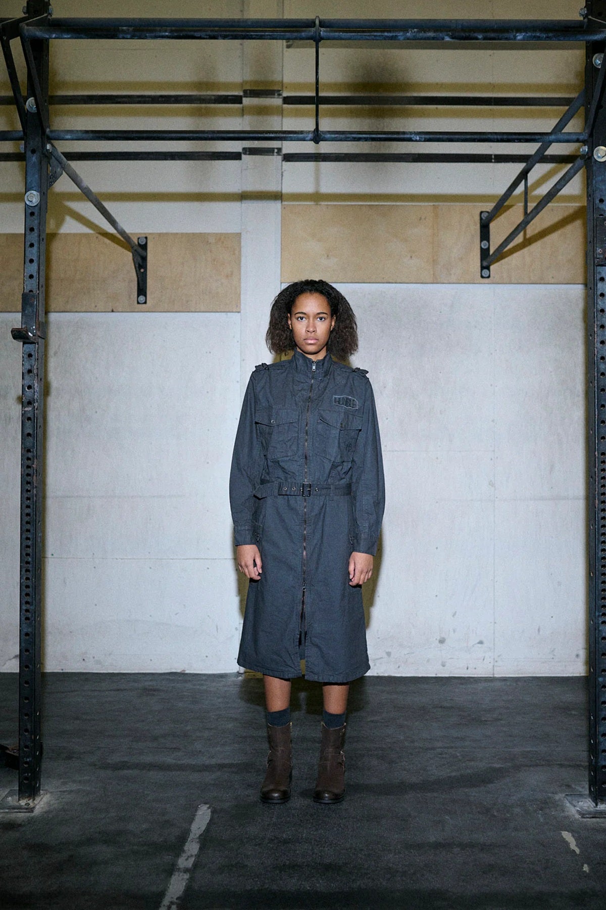 Humble by Sofie LUZHBS DRESS, Dark grey