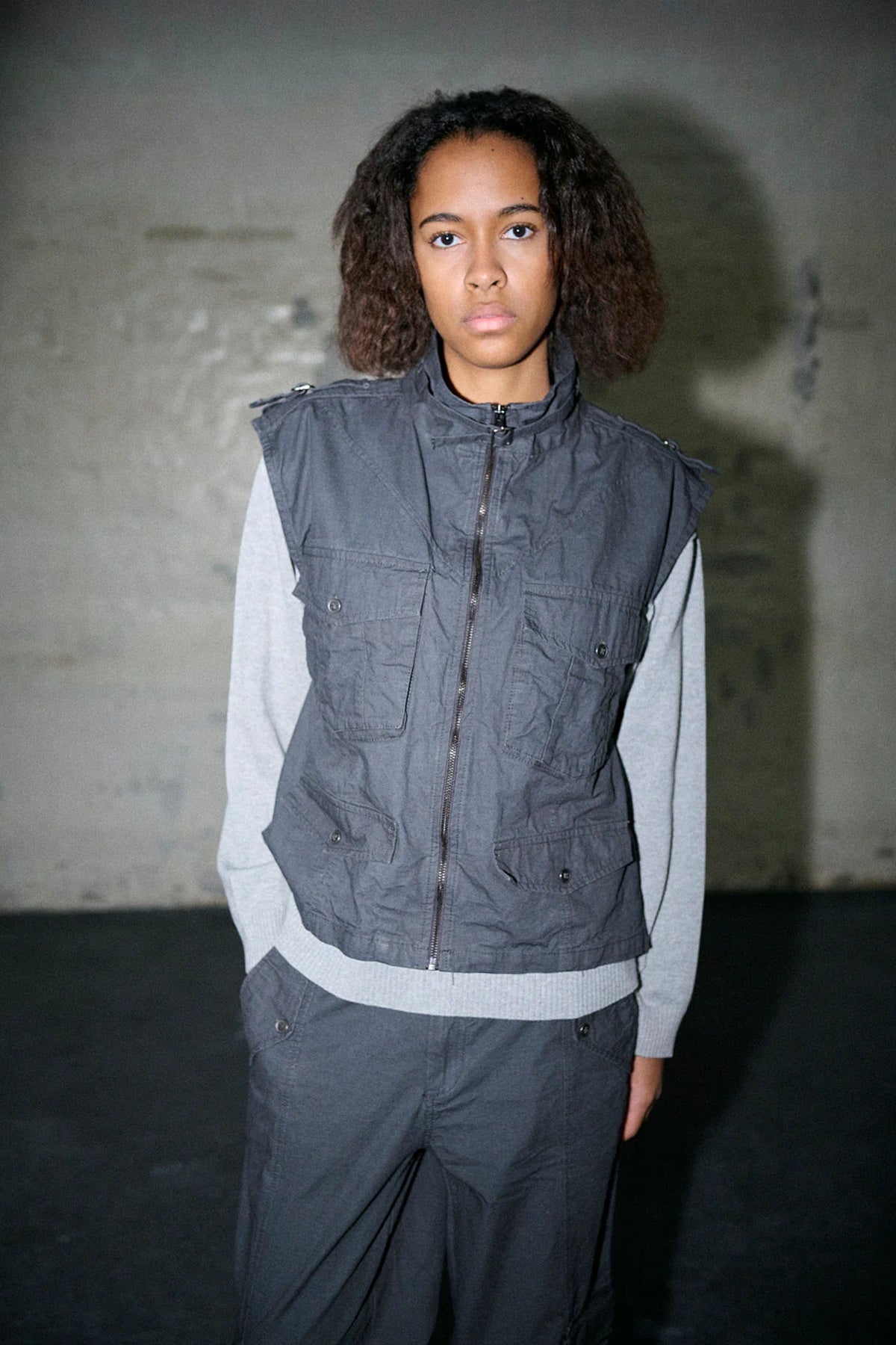 Humble by Sofie LUZHBS VEST, Dark Grey