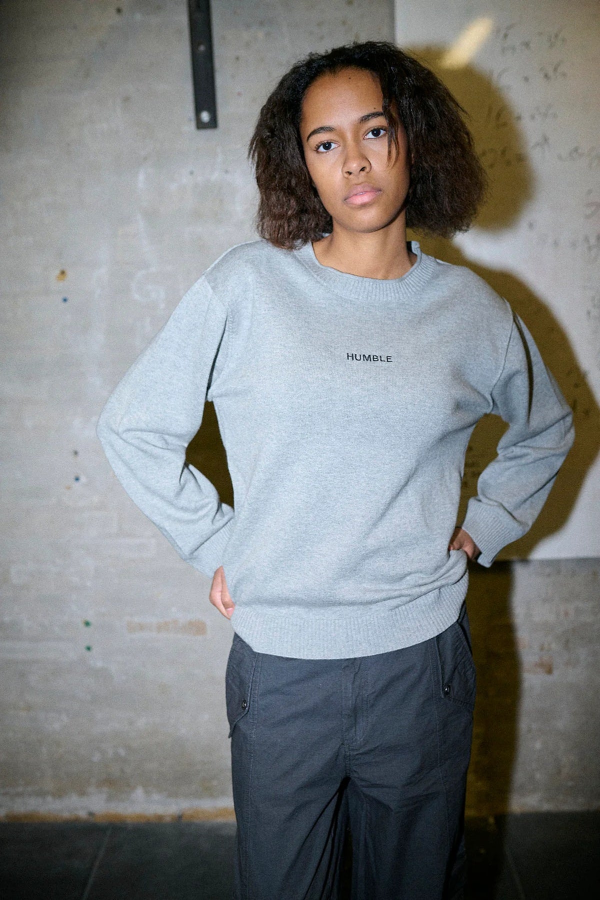 Humble by Sofie JazzHBS Pullover, Light grey melange