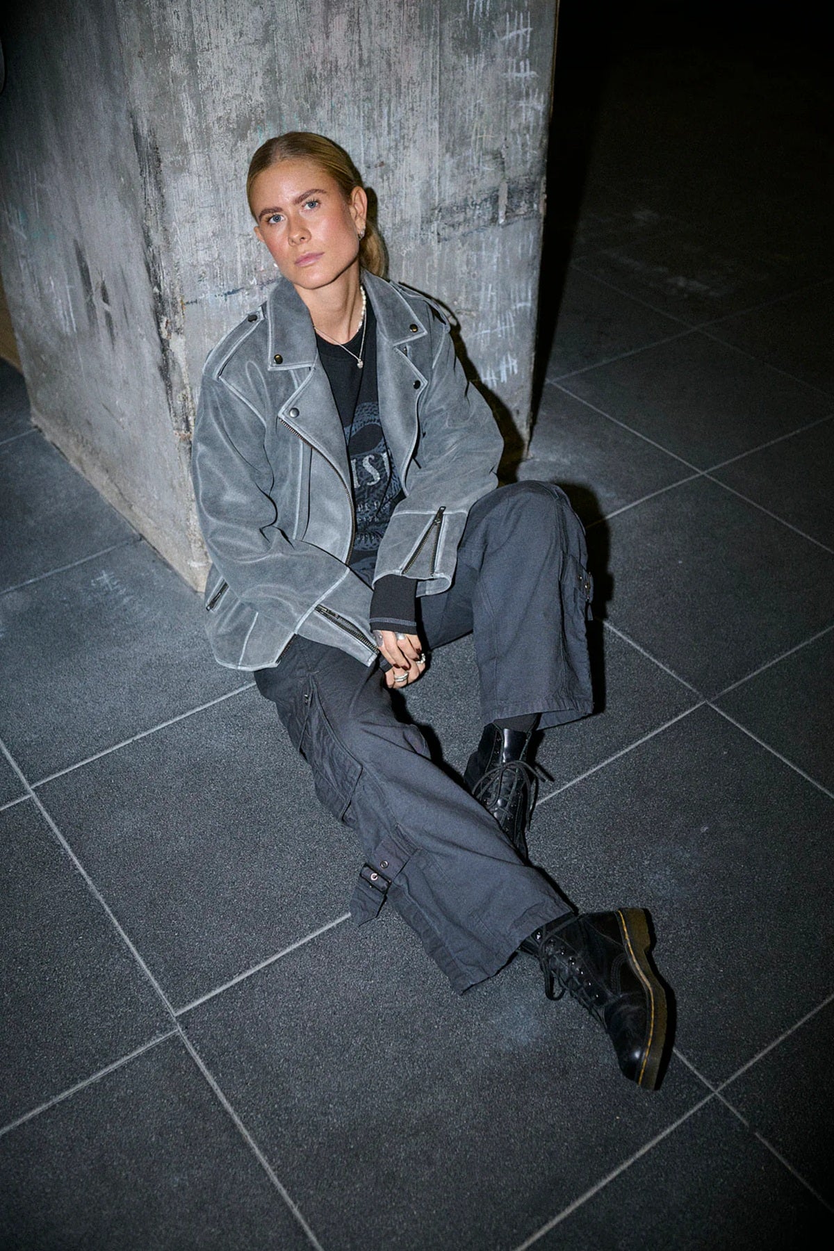 Humble by Sofie LUZHBS PANTS, Dark Grey