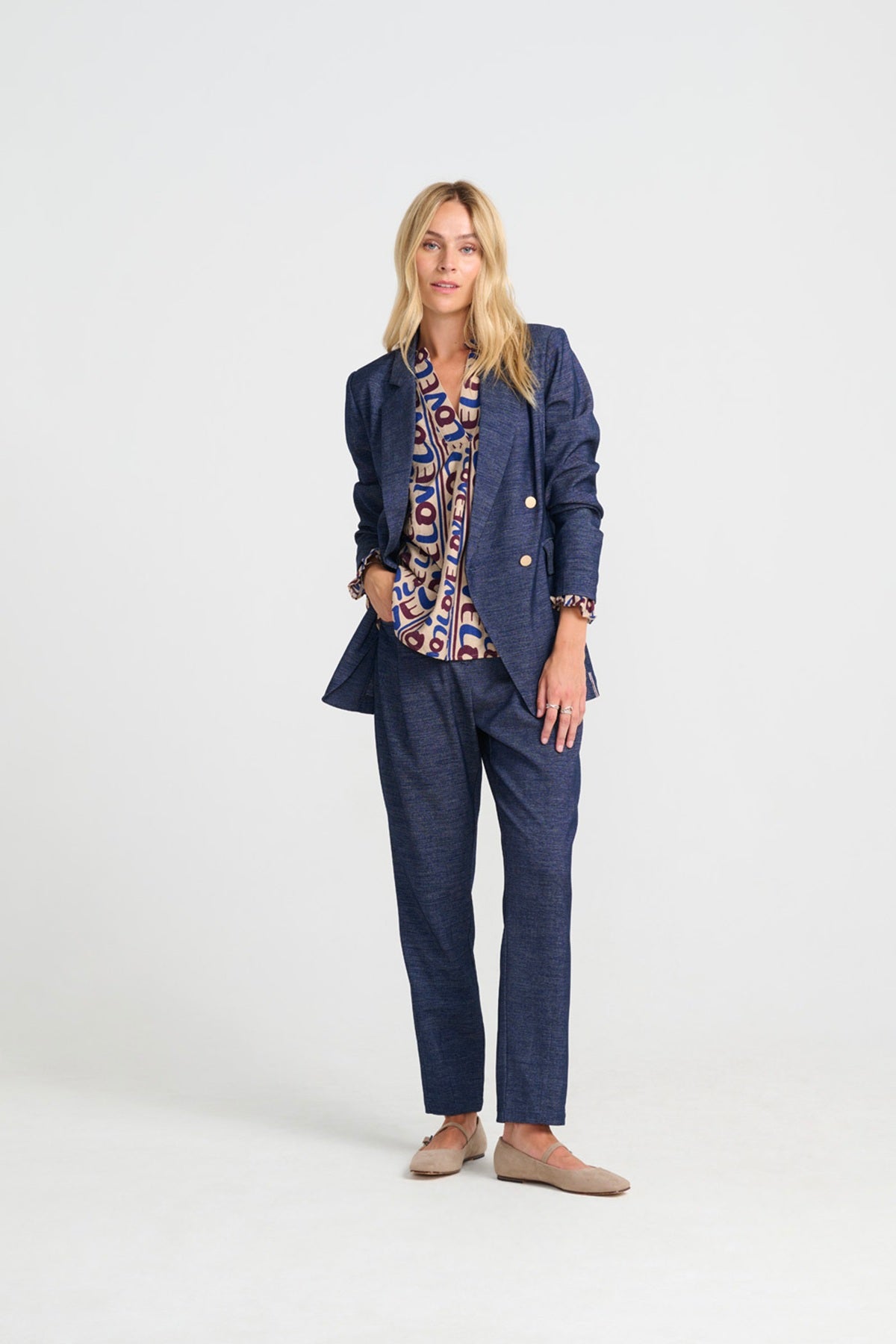 Costamani Hardy Pants, Blue Denim