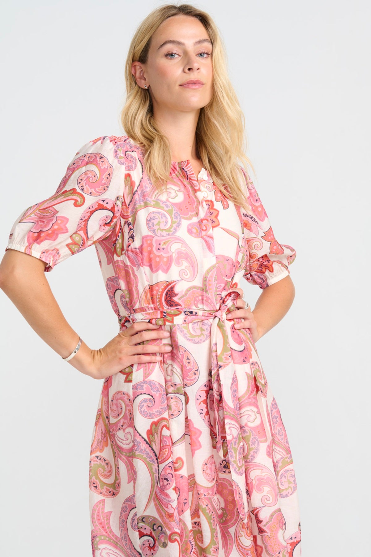 Costamani Daffodil Dress, Pink flower