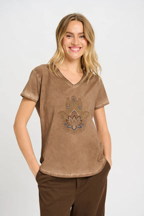 Costamani Hamsa Tee, Choco
