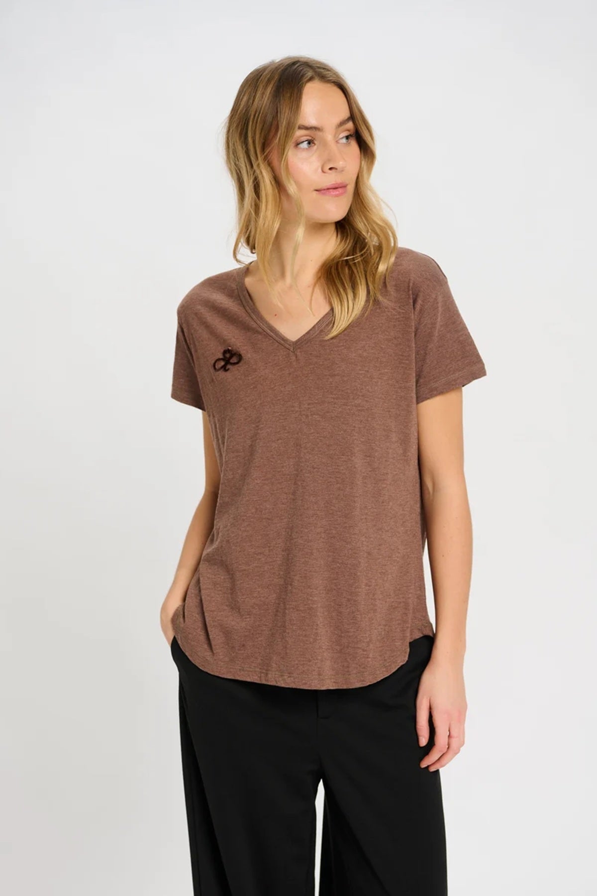 Costamani Mono Tee, Choco
