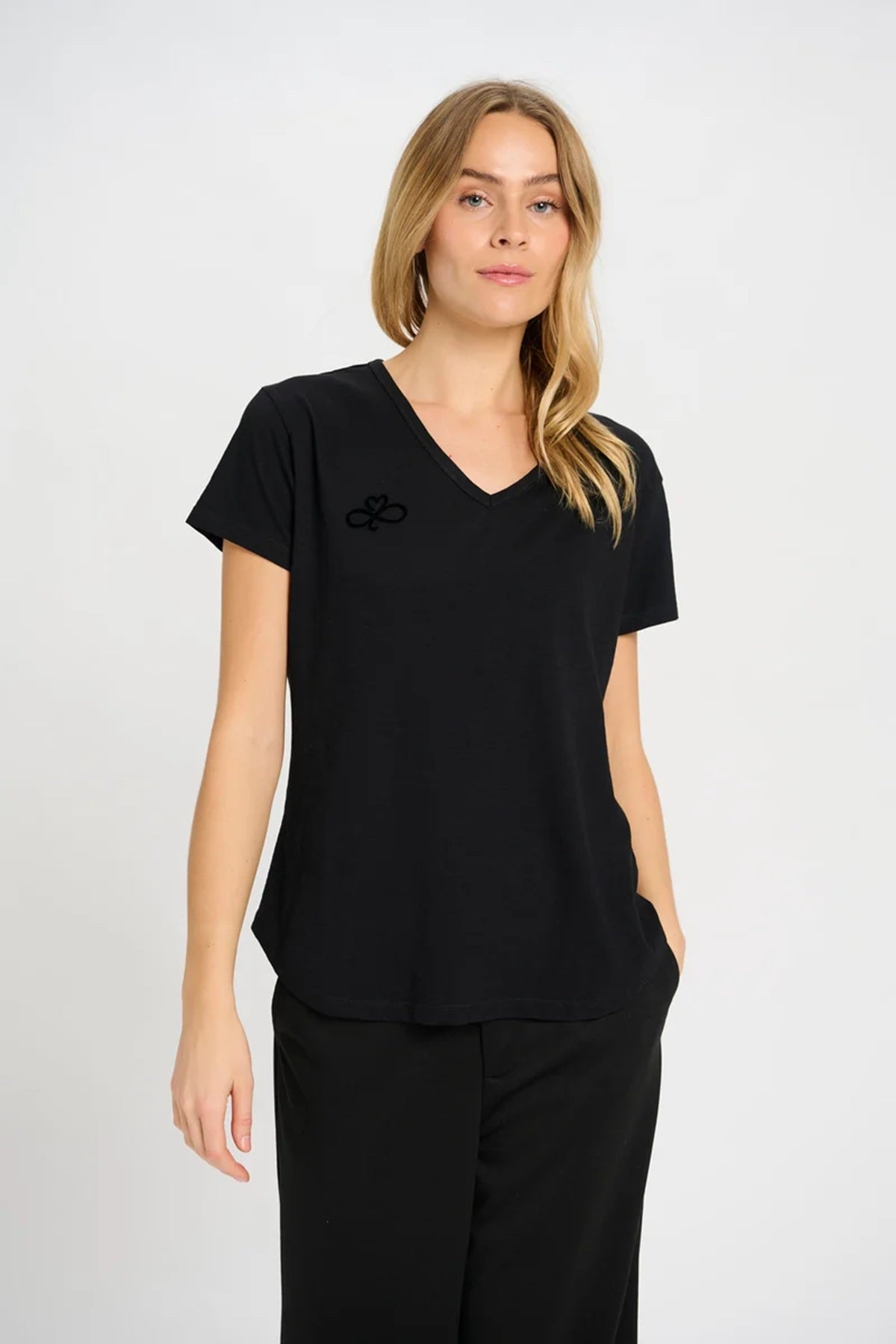 Costamani Mono Tee, Black