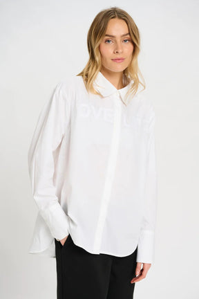 Costamani Letters Shirt, White