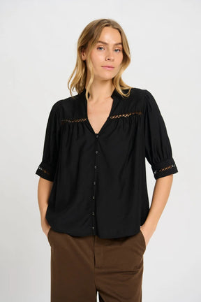 Costamani Lisa Shirt, Black