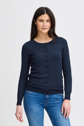 Fransa FRZUBASIC 60 CARDIGAN, Dark Peacoat