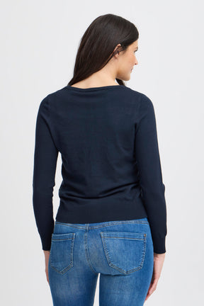 Fransa FRZUBASIC 60 CARDIGAN, Dark Peacoat