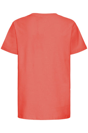 Fransa Zashoulder 1 T-shirt, Cayenne