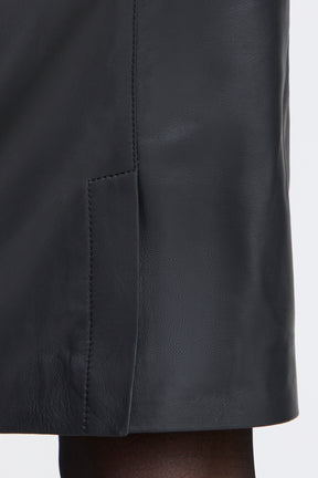 Fransa FRNELEATHER 1 SKIRT, Black