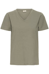 Fransa FRZASHOULDER TEE 1, Agave Green