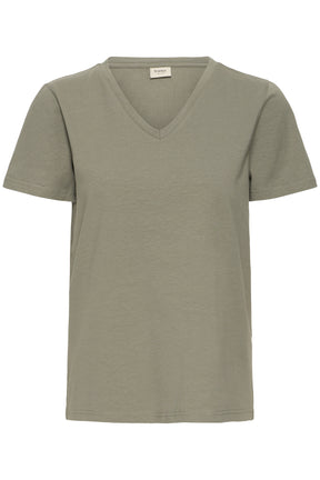 Fransa FRZASHOULDER TEE 1, Agave Green