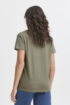 Fransa FRZASHOULDER TEE 1, Agave Green