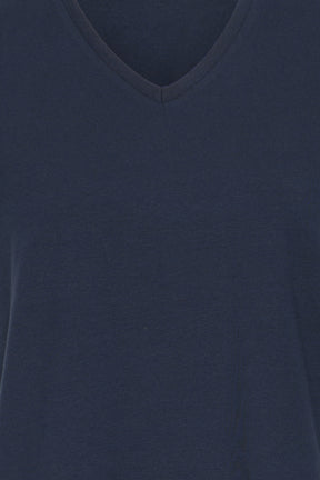 Fransa FRZASHOULDER TEE 1, Dark Peacoat