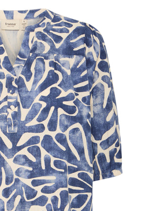 Fransa FRMADDIE BLOUSE 2, Navy Blazer art